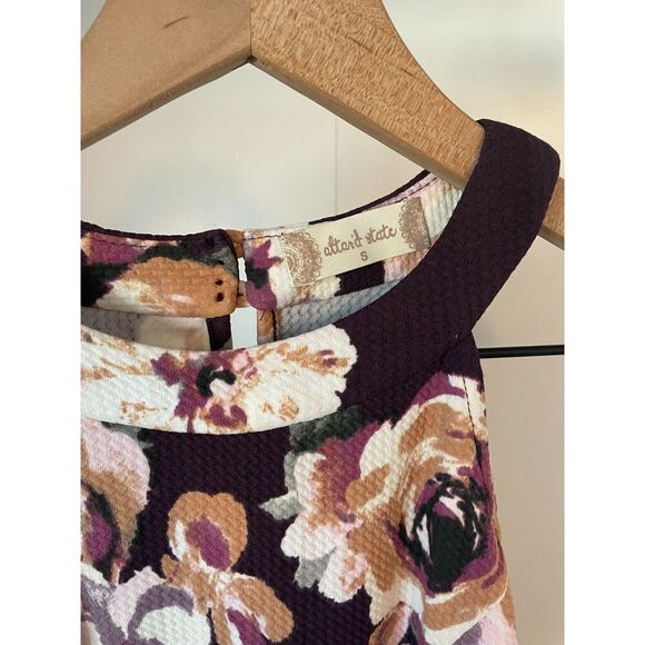 Altar'd State Sleeveless Floral Skater Dress Size Small - Picture 7 of 7